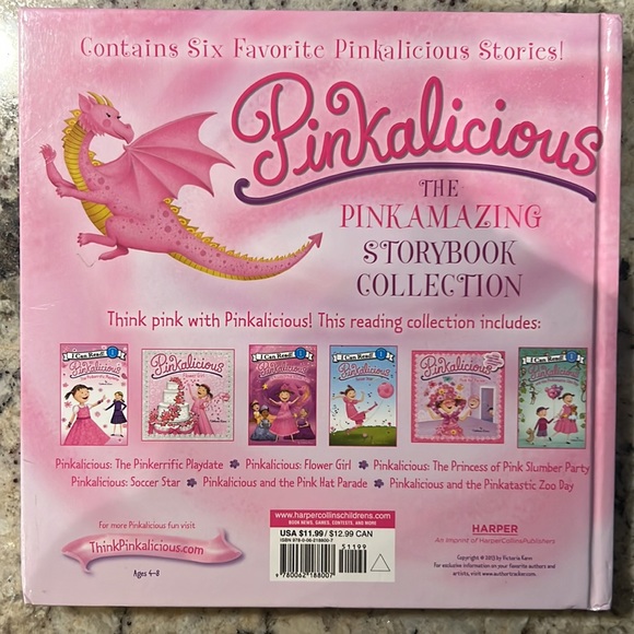 Pinkalicious Storybook Collection Hardback Book 6 Stories + extra bonus book!! - Picture 12 of 17